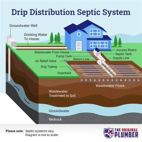 when did they start using distribution boxes for septic systems|septic system technology.